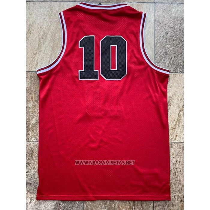 Camiseta Shohoku Sakuragi NO 10 Rojo